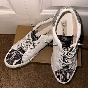 SNAKESKIN VINTAGE HAVANA SNEAKERS